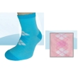 Носки "Light Walk", цвет: серо-синий Размер 18 на отдельном изображении фрагментом ткани инфо 11723a.