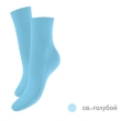 Носки "Легкая походка", цвет: светло-голубой Размер 22 Материал: 70% хлопок, 30% полиамид инфо 9397l.