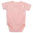 Боди для новорожденного "Be happy" с короткими рукавами, цвет: розовый Размер 56-40 Материал: 100% хлопок Товар сертифицирован инфо 13388d.