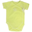Боди для новорожденного "Be happy" с короткими рукавами, цвет: салатовый Размер 56-40 56-40 Цвет: салатовый Товар сертифицирован инфо 13390d.
