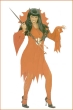 Карнавальный костюм "Дьяволица" комплекте платье с воротником, пояс инфо 13594d.