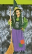 Карнавальный костюм "Ведьма" комплекте платье и шапка ведьмы инфо 13596d.